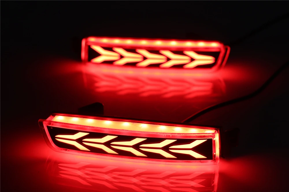 2 قطعة LED لنيسان سنترا سيلفي 2012 2013 2014 2015 2016 2017 2018 2019 سيارة LED الخلفية الضباب مصباح الفرامل ضوء المصد الخلفي مصباح