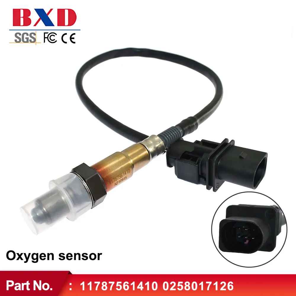 

Широкополосный зонд Lambda O2, кислородный датчик 11787561410 0258017126 для BMW E70 E81 E87 E88 E90 E91 X5 116i 118i 316i 318i