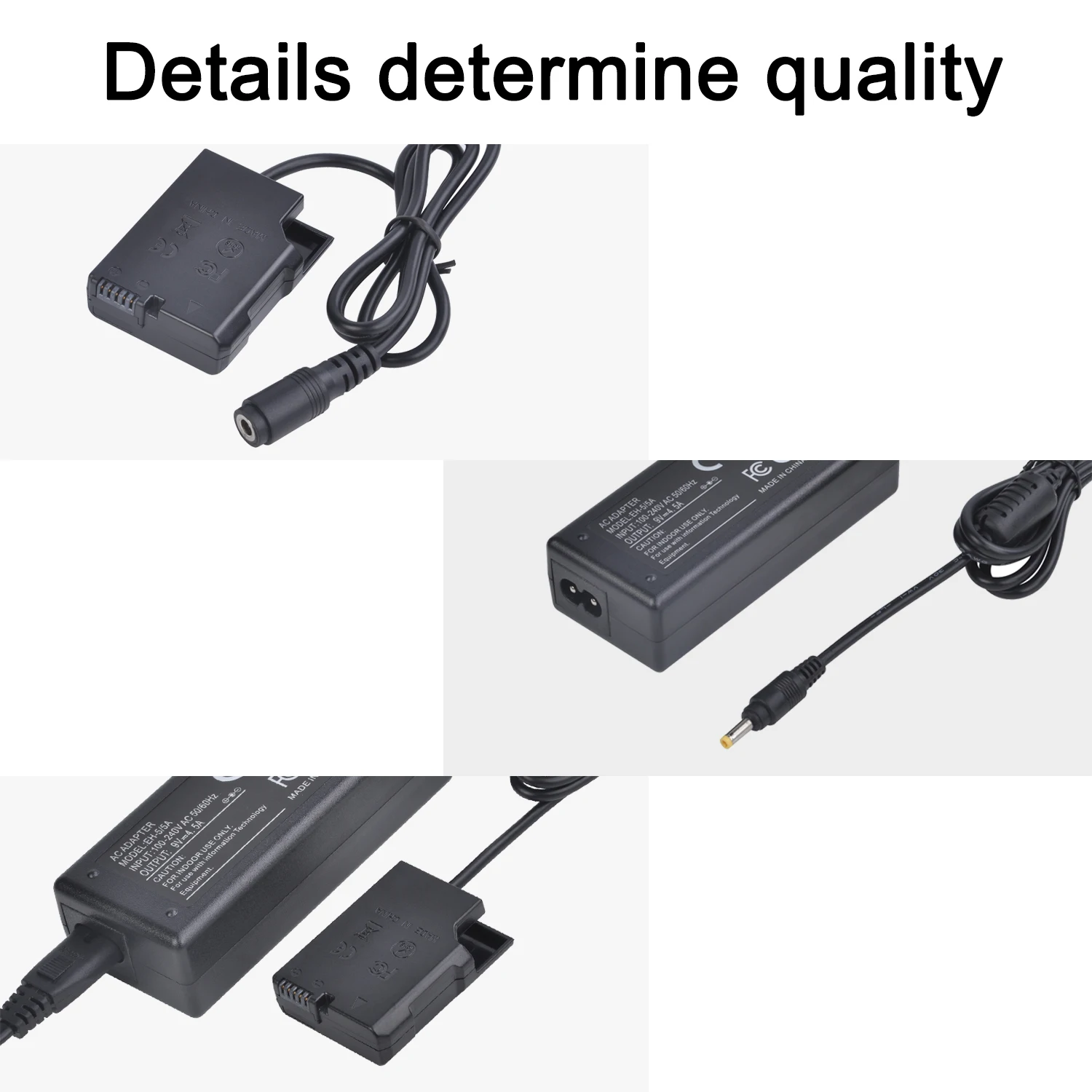 EH-5A EP-5A AC Power Adapter Dummy Batterij DC Coupler Kit Vervanging voor EN-EL14 EN-EL14A Batterijen en Nikon D5600 D5500 D5300