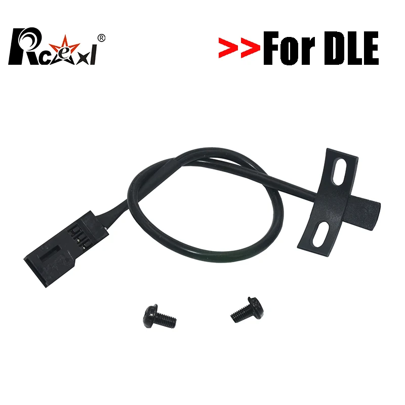 Rcexl KIT de cable de Sensor Hall, soporte de Sensor multifuncional DIY y freno de Sensor DLE Hall para motores de gasolina individuales y gemelos