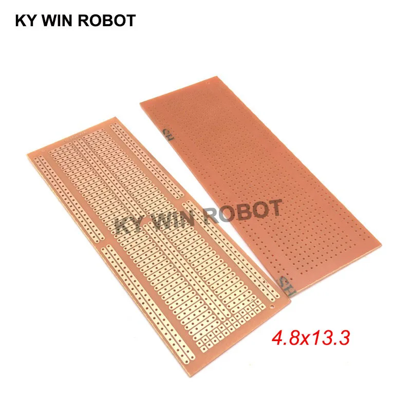 1 szt. DIY 4,8*13,3 CM Prototypowy papier PCB Uniwersalna matryca eksperymentalna Płytka drukowana 4,8x13,3 CM