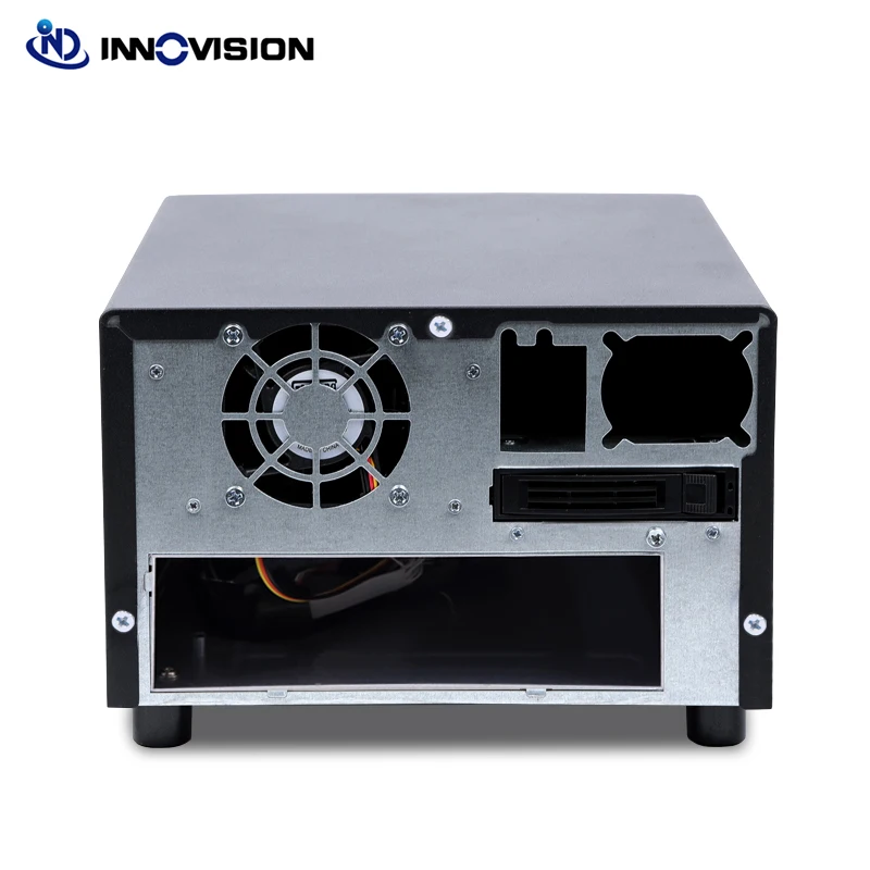 New 2bays HDD Hotswap NAS Storage Chassis Support MINI ITX Motherboard