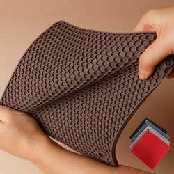 18cm Honeycomb Silicone Mat Drink Cup Coasters Heat Resistant Placemat Bowl Pad Square Non-Slip Pot Holder Kitchen Accessories