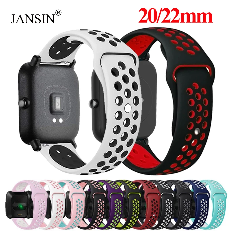 20mm 22mm Strap for Garmin Vivoactive 6 5 Forerunner 970 570 165 55 965 265 255 955 Silicone Bracelet For Garmin Active 6 5 Band