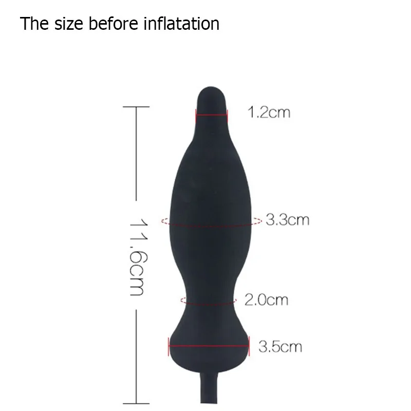 Dilatador anal grande vibratório inflável butt plug, grande expansor anal vibrador anal massageador de próstata brinquedos sexuais para homens.