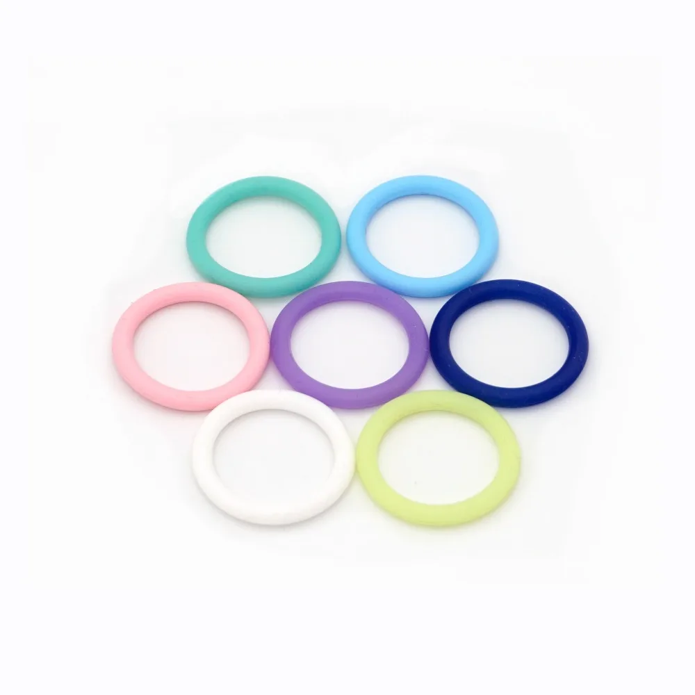 30 Stück transparenter, klarer Silikon-Schnullerring MAM-Adapter O-Ring in Lebensmittelqualität – Detail 8