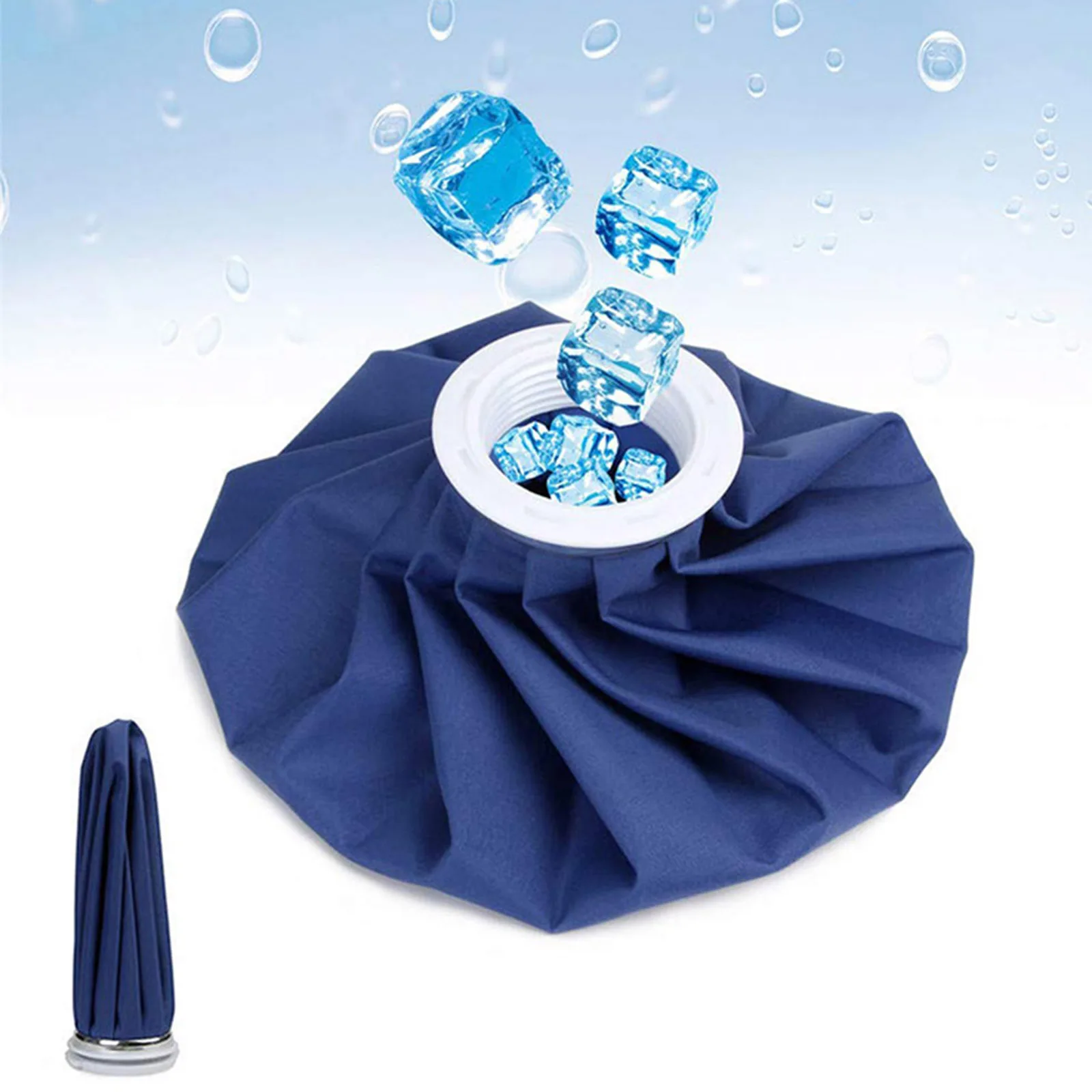 3 Packs Ice Bag with Support Flexible Wrap for Injuries Reusable Hot Water Bag for Hot is 50-60℃ Cold Therapy Shoulder Frozen