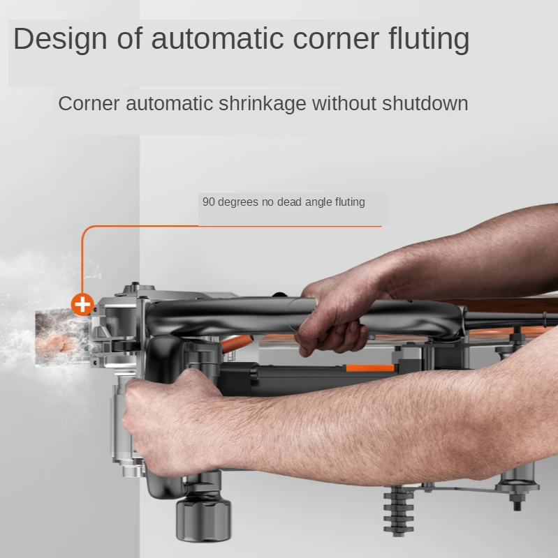 Wall chaser cutting machine one-time forming dust-free hydropower installation concrete automatic wall cutting machine