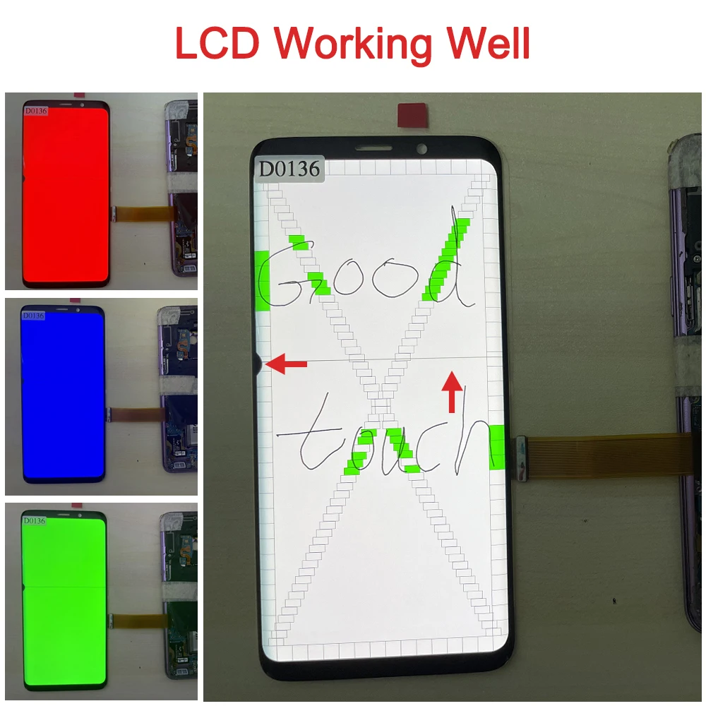 Have a Line Defect Dot For SAMSUNG Galaxy S8 Plus G955 LCD Display Touch Screen Digitizer For Samsung S8 G950 Display