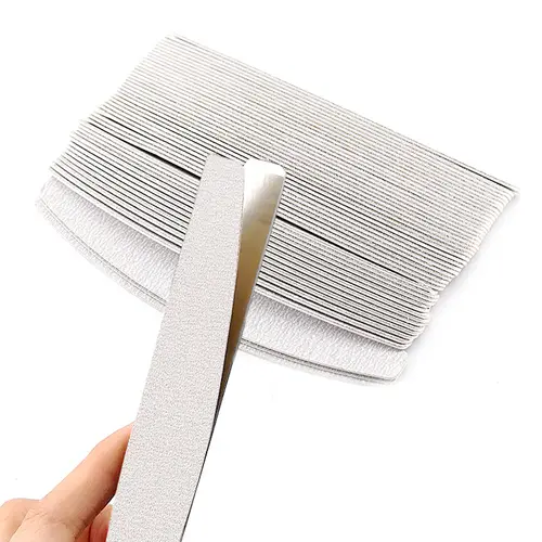 50Pcs/Lot Replaceable Nail File Strong Sandpaper Pedicure Limes Professional Removalble Pads With Metal Board For Manicure Tools - Image 2