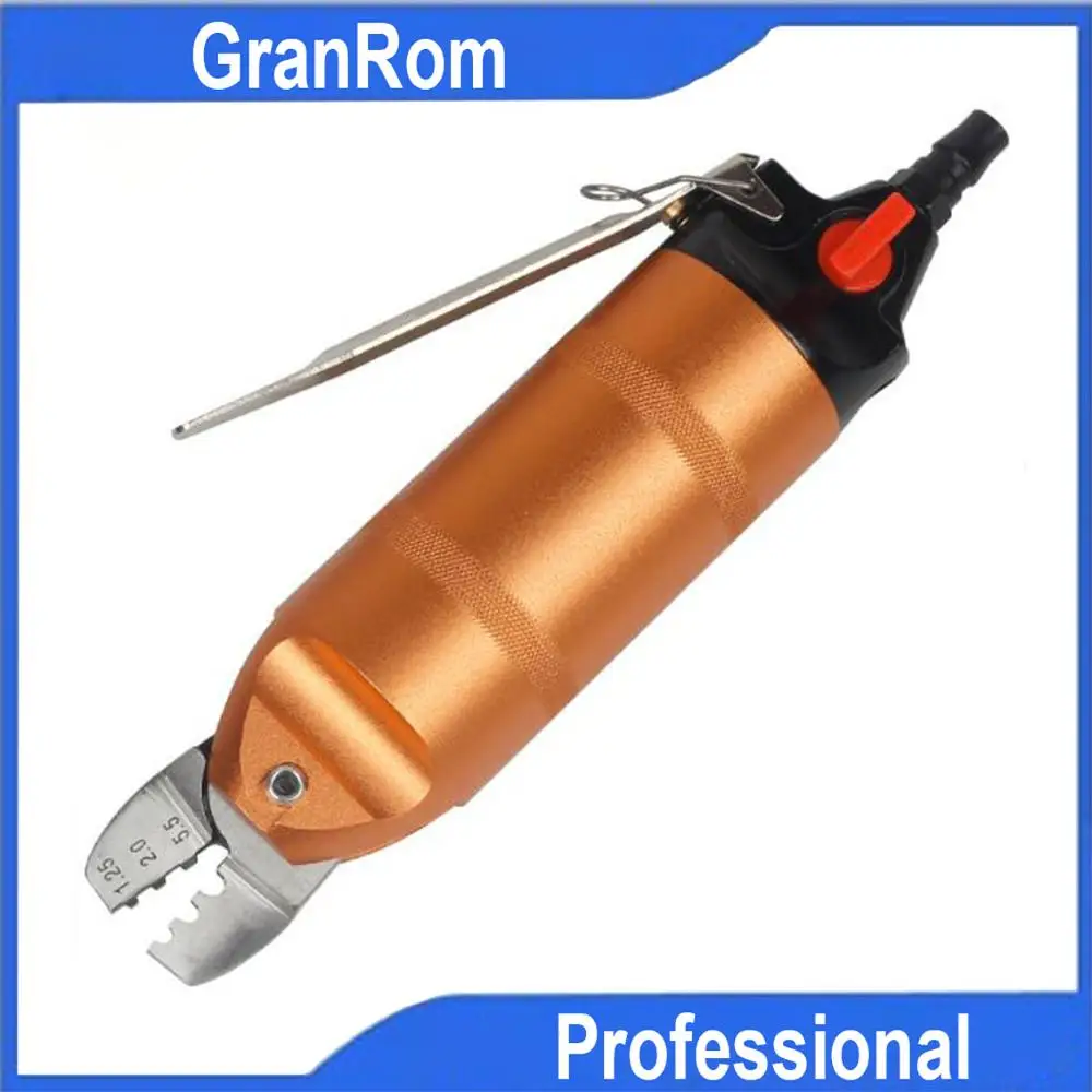 

Pneumatic Terminal Crimping Pliers 1.25-2.0-5.5mm Air Nipper Copper Iron Wire Shear Clamp Pneumatic Cutter Tools