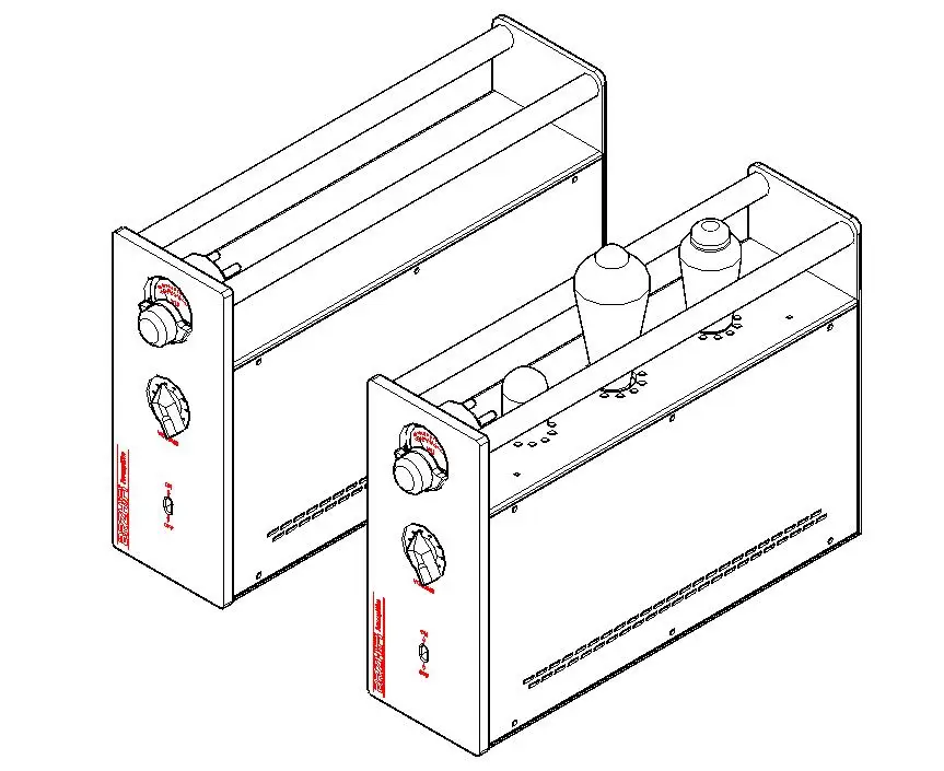 1 قطعة الألومنيوم 300B اليقطين سبليت مكبر للصوت الهيكل VU متر رئيس الضميمة لتقوم بها بنفسك صندوق فاخر مكبر للصوت الهيكل