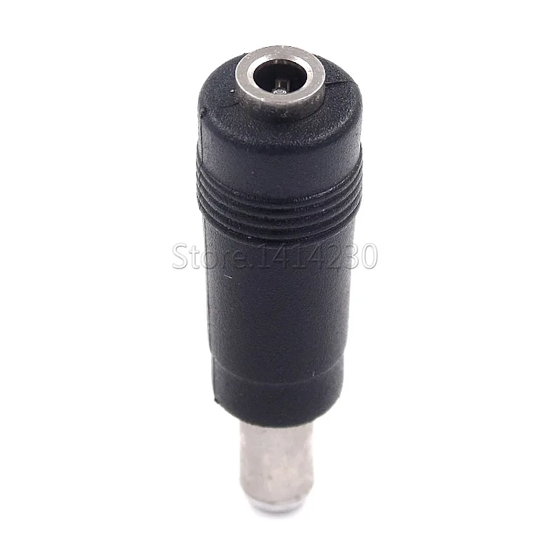 DC Power Adapter Connector Plug DC Conversion Head Jack Male 5.5*2.5mm Turn Socket Female 3.5*1.3mm