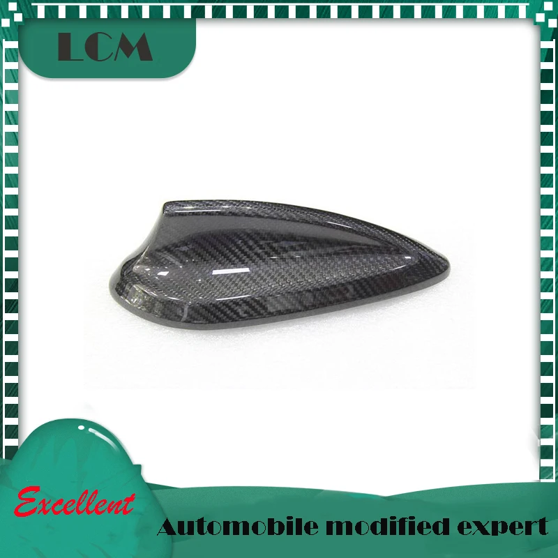 

For BMW F22 F23 F30 F32 F33 F34 F35 F36 G11 G12 G30 G38 F80 F82 F87 2016+ Add On Style Shark Fin Shape Carbon Fiber Aerial Cover