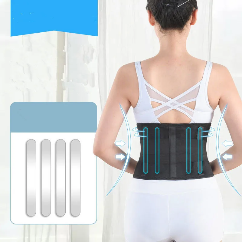 2021 new arrival Waist Support Belt Back Waist Trainer Trimmer Belt Gym Waist Protector Weight Lifting Sports Body Shaper Corset