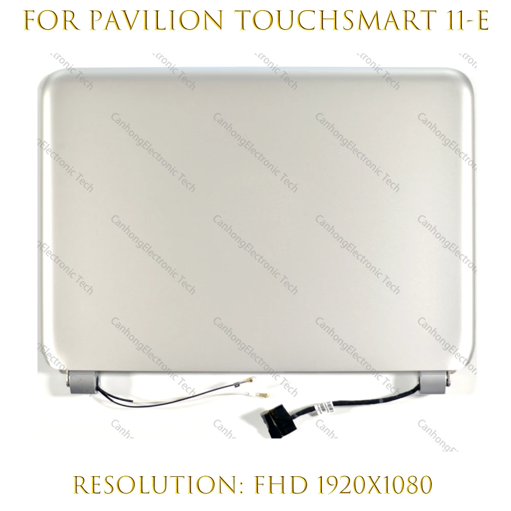 11.6'' For HP Pavilion TouchSmart 11-e Series 11-e100sp 11-e010nr 11-e102 Touch Screen Replacement  Full Assembly With Hinges