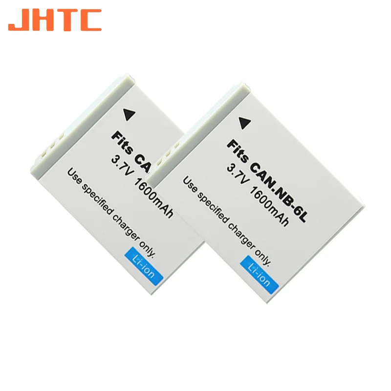 Batería de NB-6L NB 6L NB6L, 1600mAh para Canon Power-shot IXUS 310, SX240, SX275, SX280, SX510, SX500, HS 95, D10, D20, D30