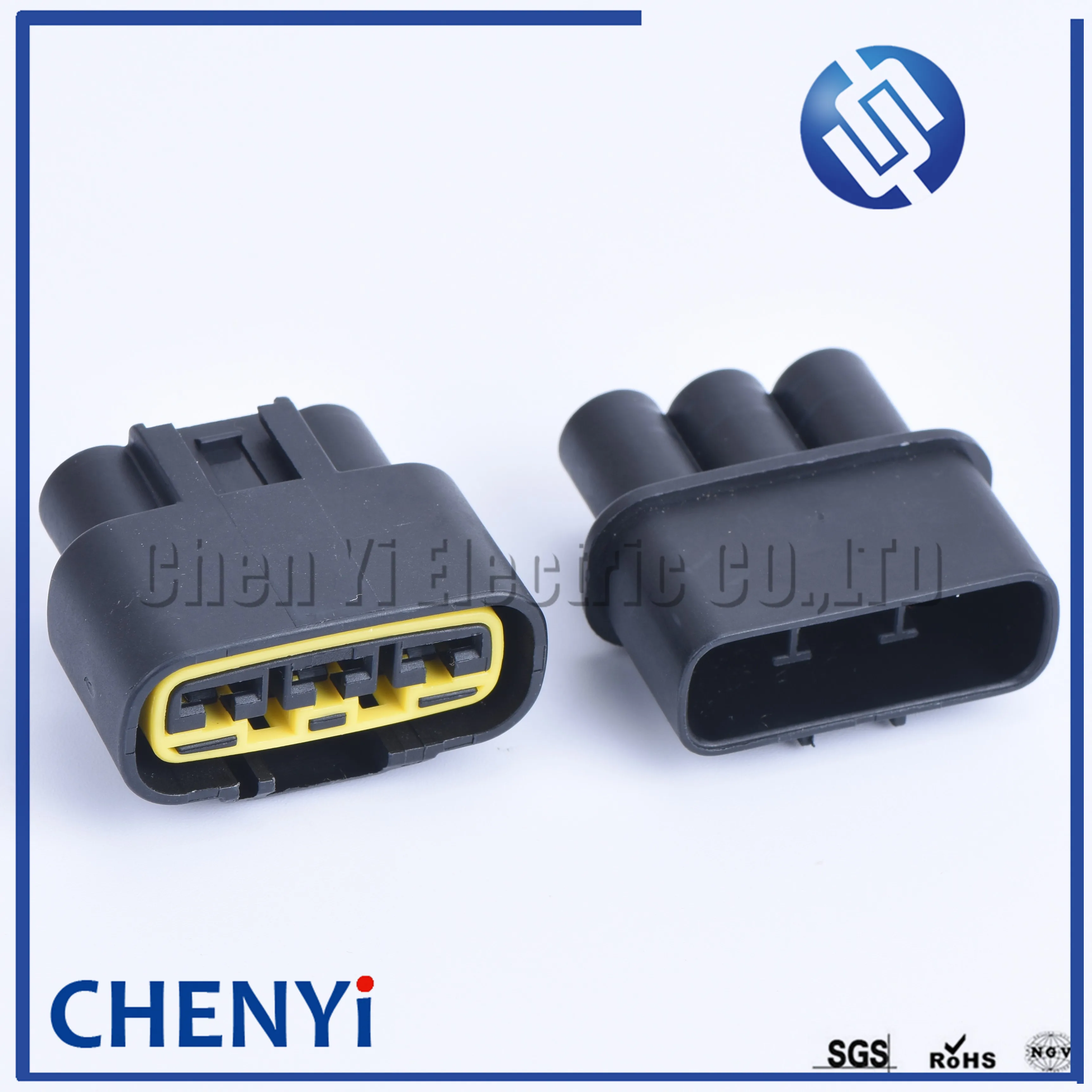 1 set 3 pin car waterproof connector(6.3)  automobile fan right Slot socket plug QLW-A-3F-B QLW-A-3F-GR QLW For Honda QLW-3F-B