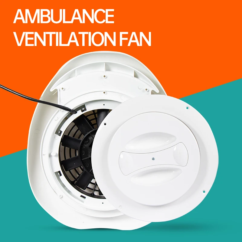 Ambulance Ventilation Fan Modification RV Ventilator Multifunctional Caravan Oval Mushroom Fan Roof Exhaust Fan