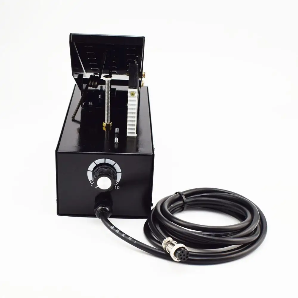 TIG Welder Current Foot Pedal Controller 7Pins Connector 2.5M Wire Fit TIG WIG Welding Machine Inverter