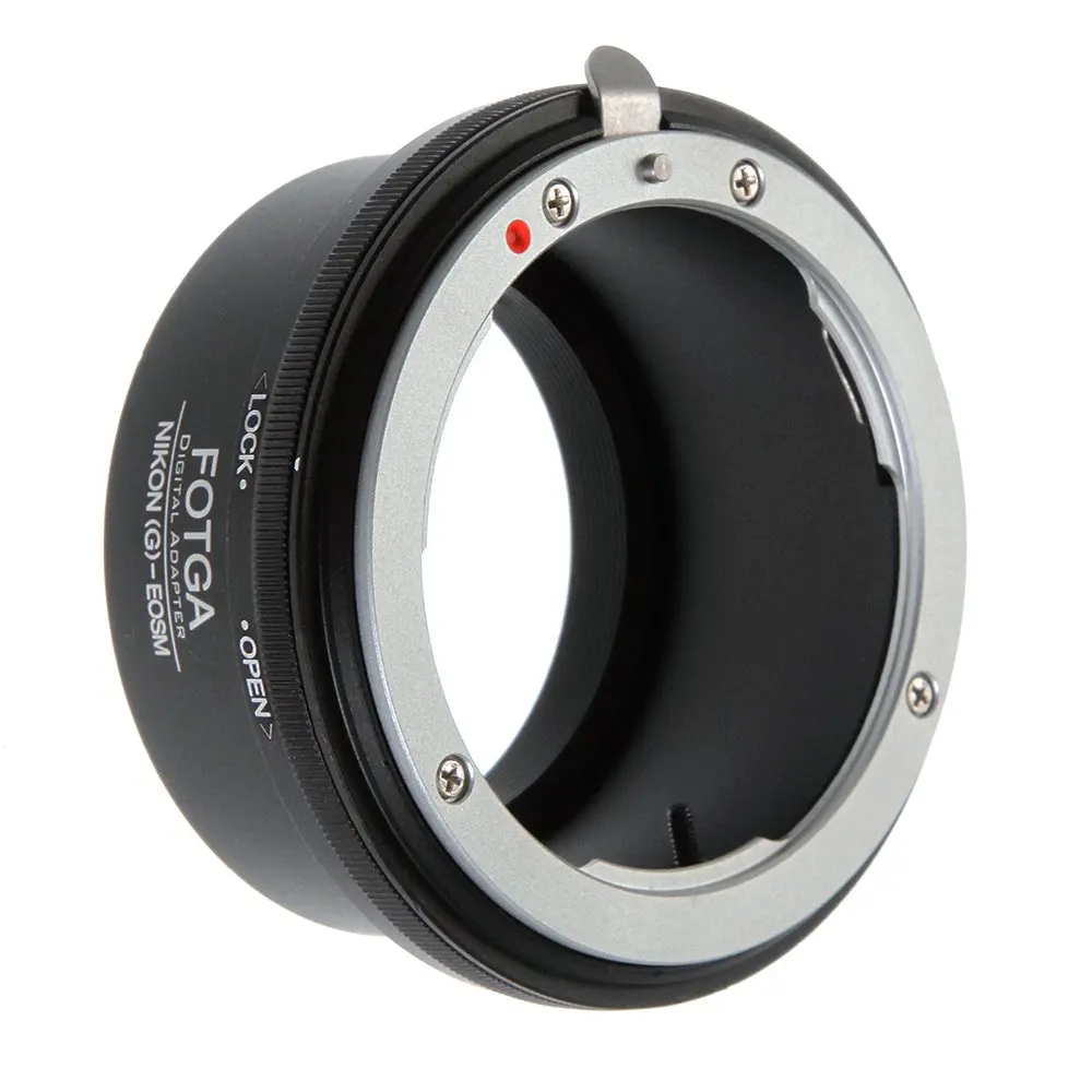 FOTGA Adapter Ring for Nikon G AF-S Mount lens to Canon EF-M EOS M M1 M2 M3 M5 M6 M10