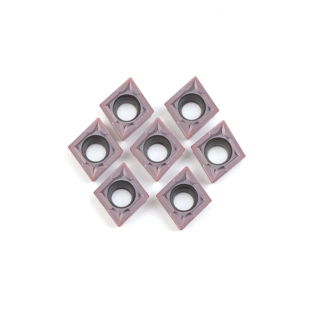 CCMT060204 CCMT09T304 CCMT120404 del metallo di CNC utensili di tornitura, carburo di lama per acciaio inossidabile, di alta qualità lama in carburo