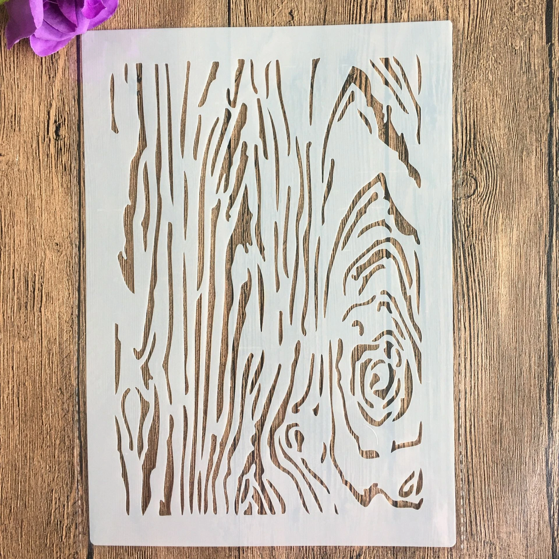 A4 29 * 21cm Wood grain DIY Stencils Wall Painting Scrapbook Coloring Embossing Album Decorative Paper Card Template,fabric.wall