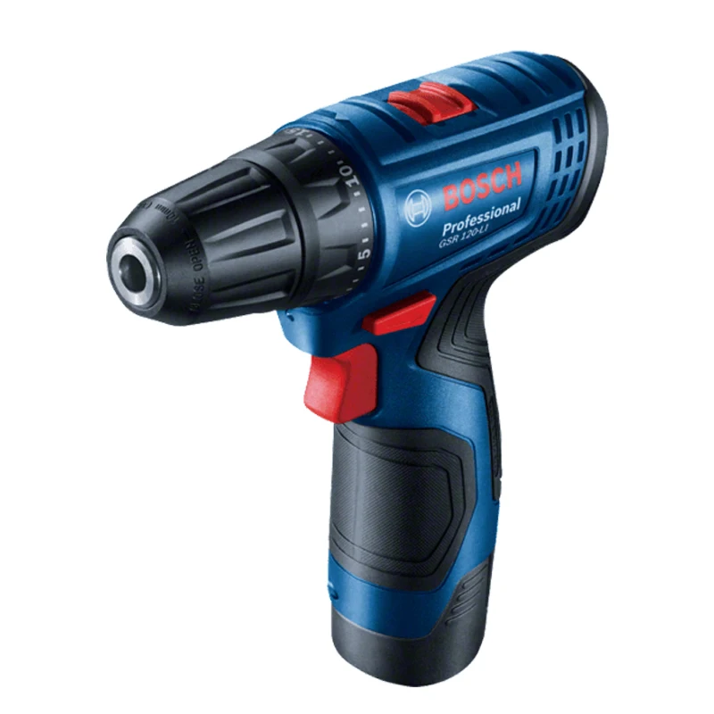 Bosch GSR 120-Li Electric Drill Cordless 12V Lithium Battery Driver Rechargeable Power Tool Wireless drill Screwdriver Mini