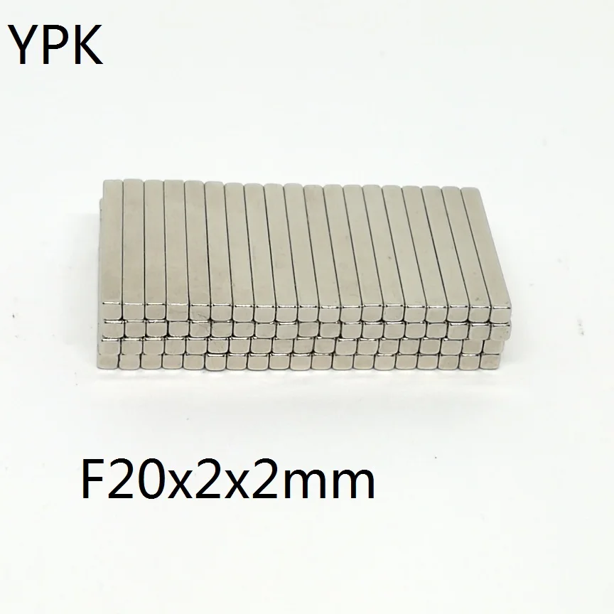 10 20 50PCS/LOT Magnet 20*2*2 20*3*2 20*4*2 20*5*2 Strong N35 NdFeB MAGNET 20x2x2 20x3x2 20x4x2 20x5x2 Neodymium Magnets