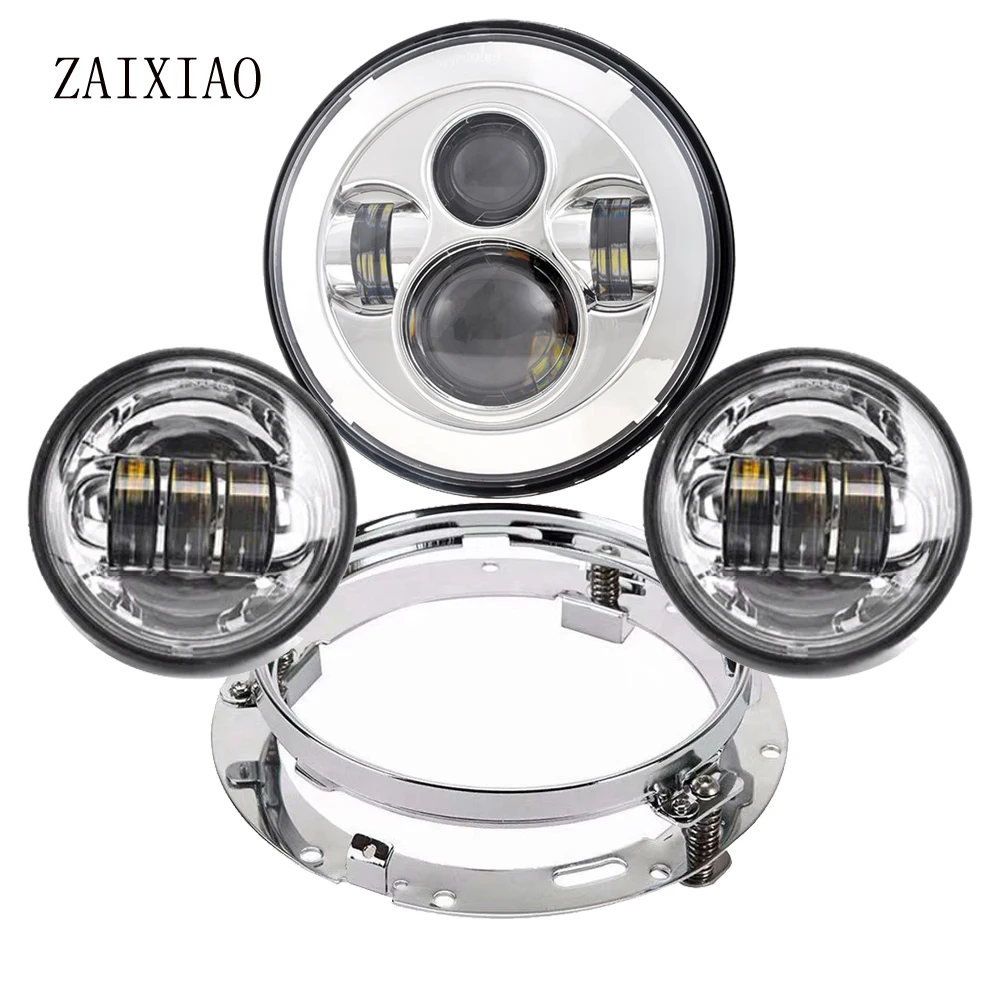 7 inch Motorcycle LED Headlight with 4-1/2