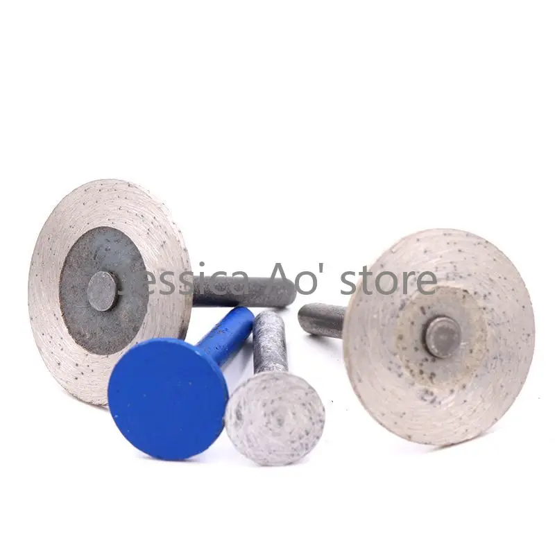 6pcs 15-40mm Whole Diamond Sintered Cutting Disc Round Small Saw Blade Woodworking Carving Marble Lettering Stone Grinder