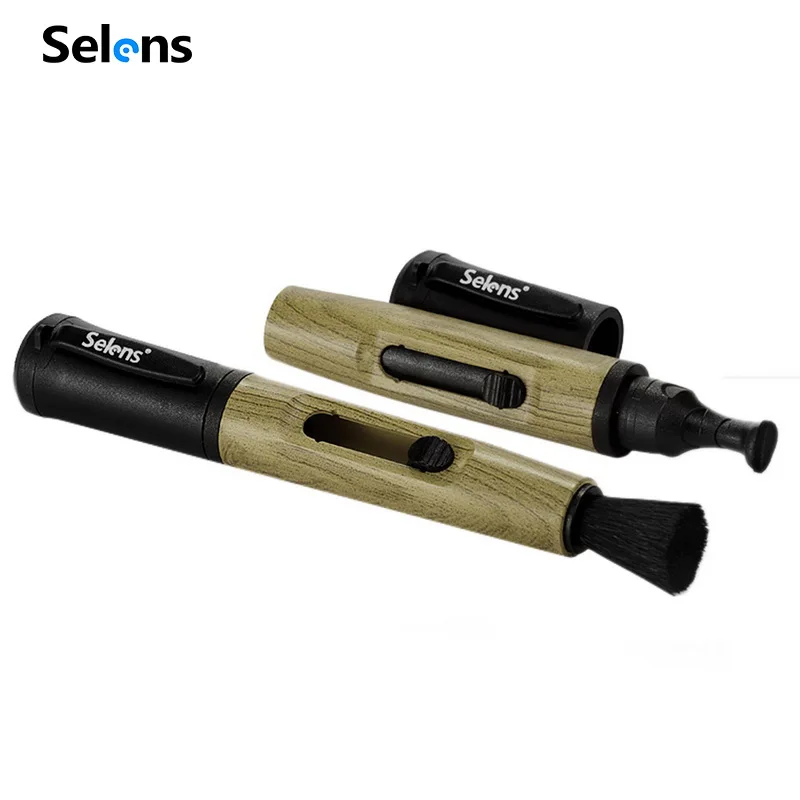 Selens Lens Cleaner Camera Pen Cleaning Brush For Filter Camera Binocular Camcorder Telescope For Canon For Nikon For Sony