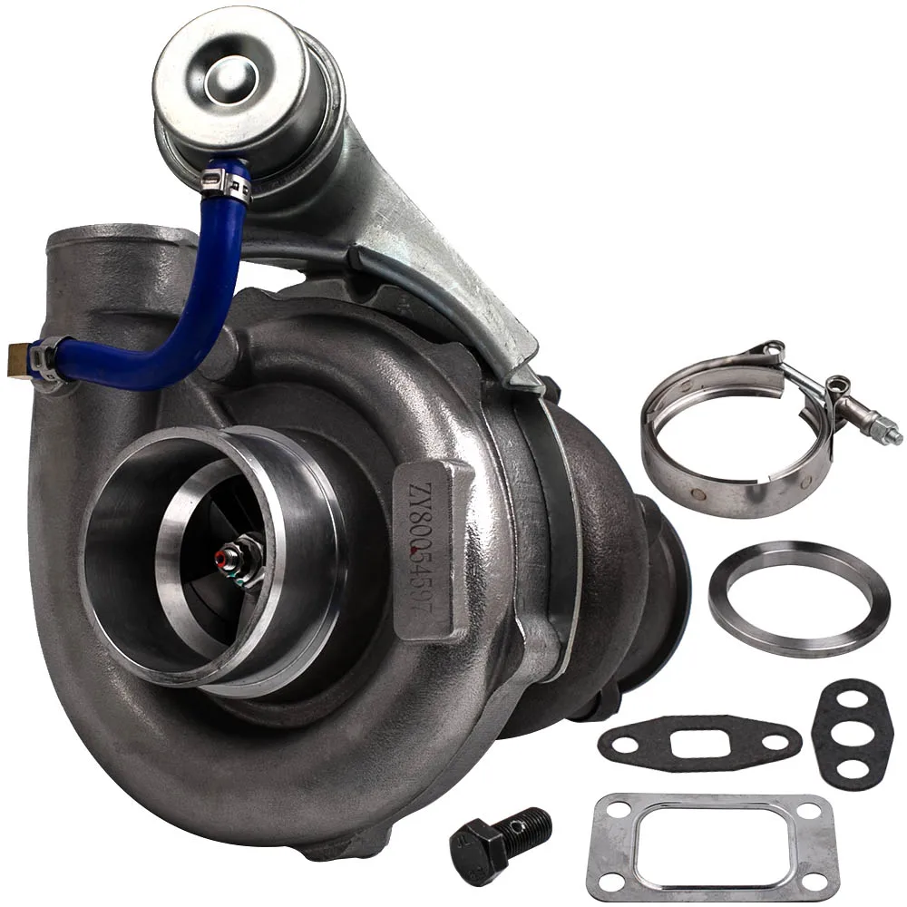 GT35 GT30 T3T4 T04E T3 Turbo Turbine 0.73 0.5 a/r 2.5 INCH v-band dagboek turbo turbo Turbolader voor 4 6 Cyl