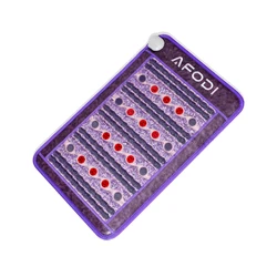 AFODI Photon Amethyst Tourmaline Bian-stones Electric Heating Mattress Relax Pain Relief Negative Ion Far Infrared Massage Mat