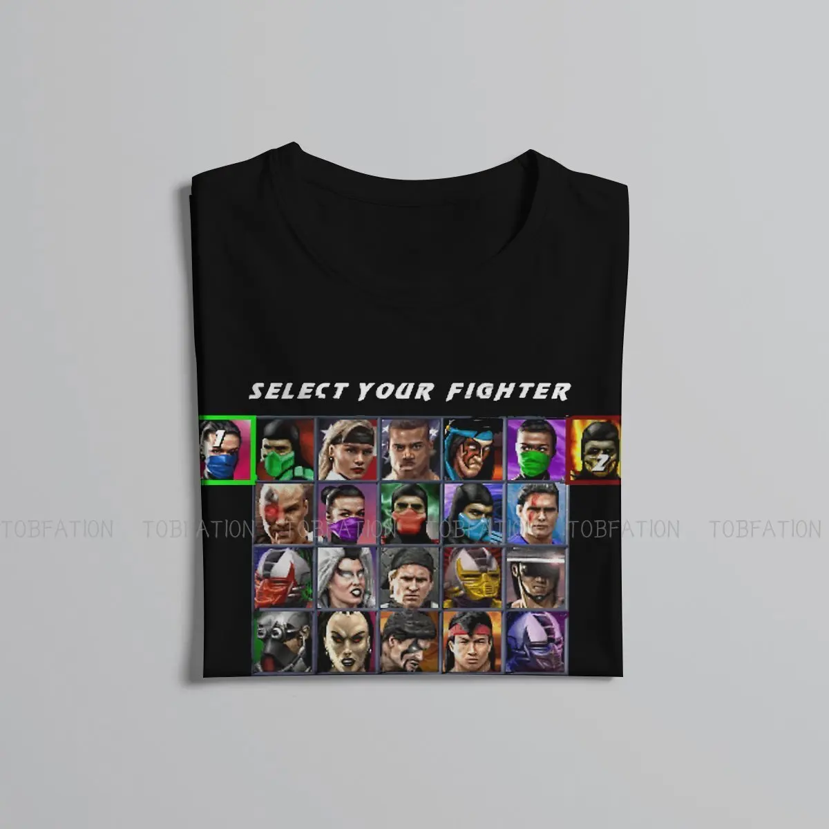 Mortal Kombat TShirt for Men Ultimate  3 Character Select Essential Basic Summer Tee T Shirt Novelty New Design Loose