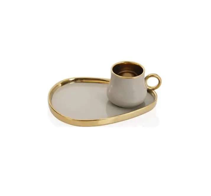 DOLBOVI Acar Porcelain 10688 Kronos 6lı coffee cup Pad Beige mug кружка coffee cup cup