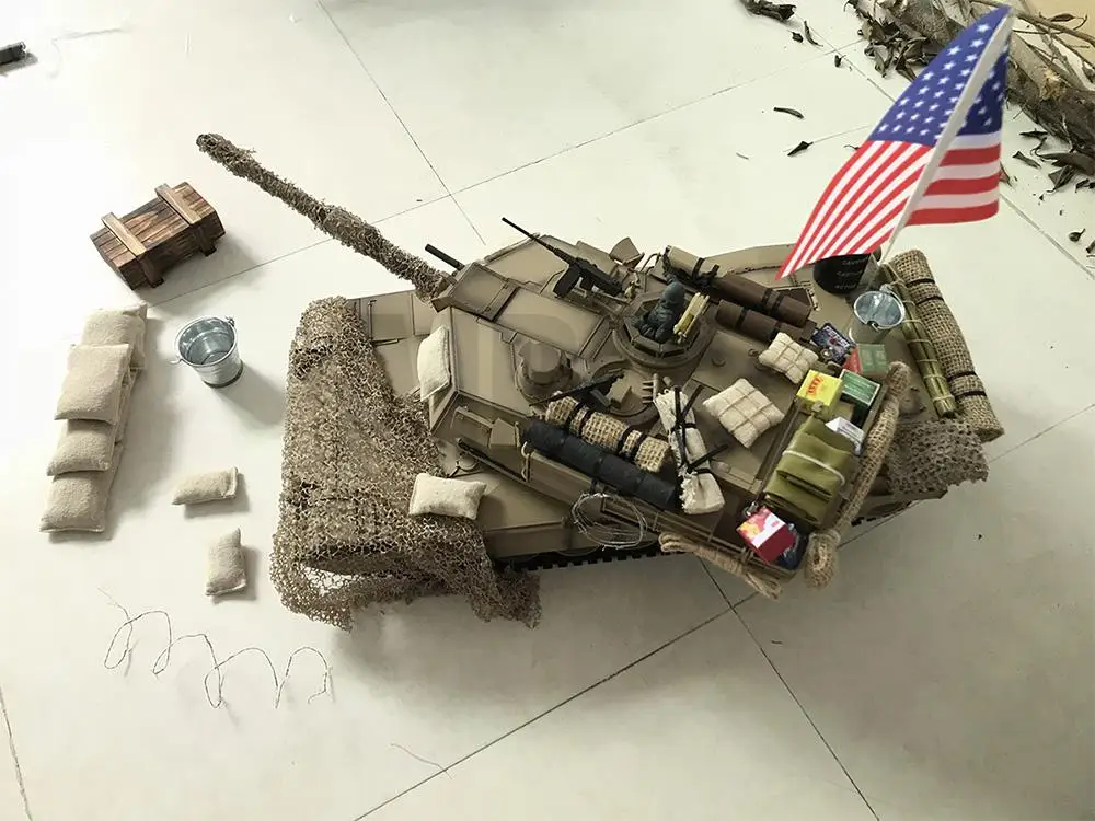 نموذج عسكري من AJRC-Tank ملحقات جندي سيارة ، إكسسوارات مشهد طاولة الرمل ، حقيبة انفجار ، حقيبة رمل عسكرية ، بطانية مسيرة