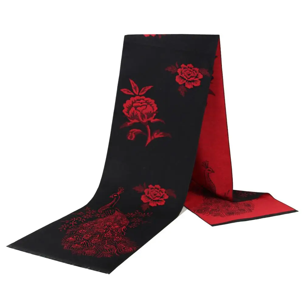 

New winter scarf for women shawls and wraps fashion Print warmer thick cashmere scarves pashmina lady neck head stoles bandana