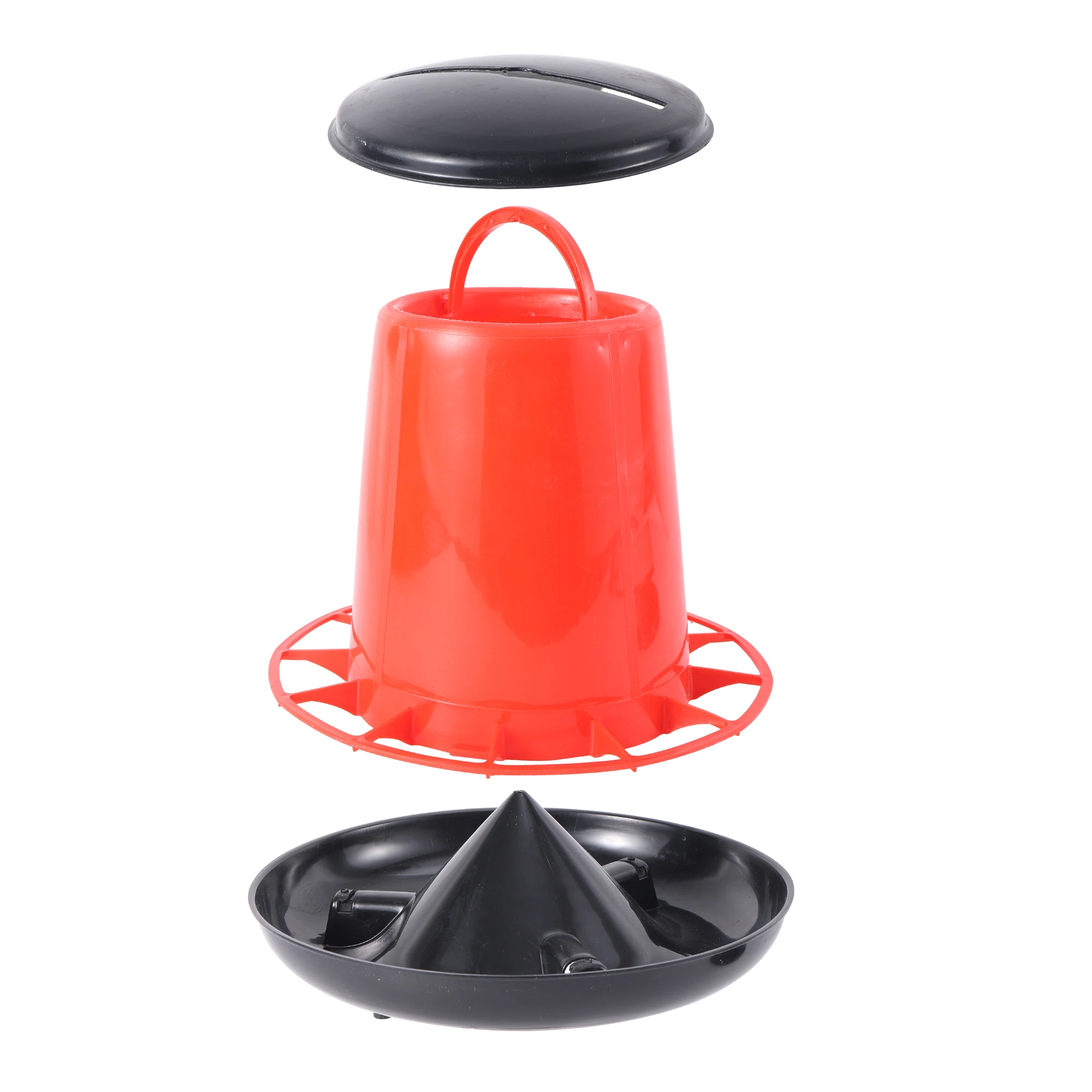 1.5kg/3kg/6kg Quality Chicken Automatic Feeder Quail Pigeon Feeder Chicken Feeding Bucket Poultry Animal Feeding Tools 1Pc