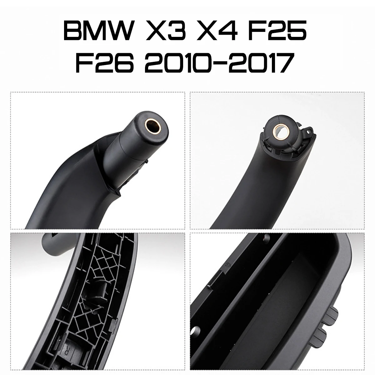 Car Black/Beige Inner Door Handle For Bmw X3 F25 X4 F26 2010 2011 2012-2017 Trim Panel Handle Interior Door Handles