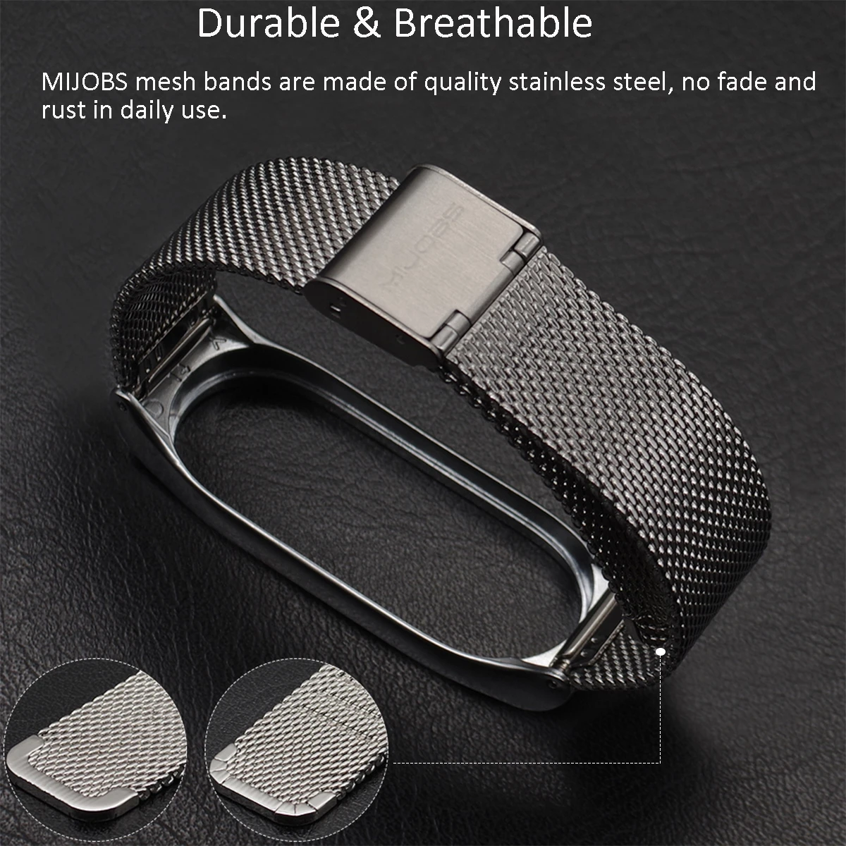 Tali untuk Mi Band 4 Gelang Pintar untuk Xiaomi Mi Band 3 Gelang Logam NFC Versi Global Aksesori Miband 4 Gelang Jam