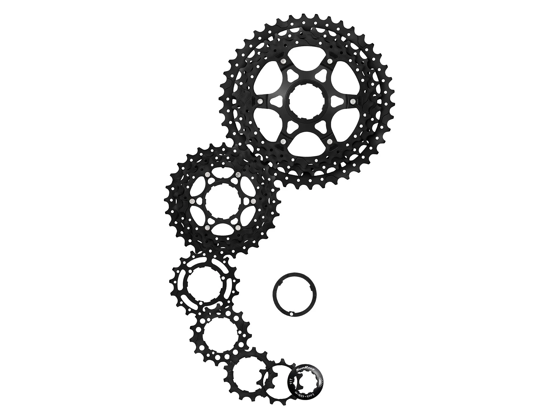 SunRace CSMS3 10 Speed Wide Ratio Bike Bicycle Cassette 10S Mountain Compatible Shimano Deore M4100 M6000 10V FreeWheel