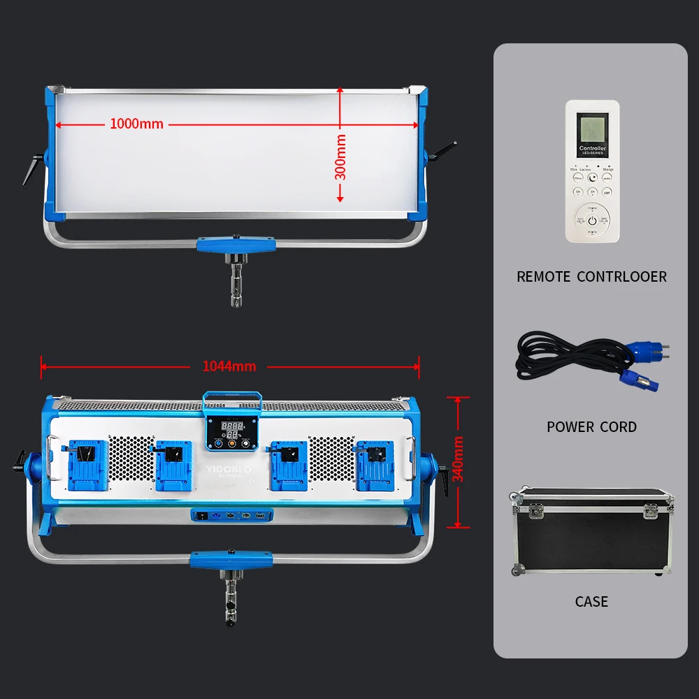 

Светодиодная лампа для видеосъемки, фотостудии, 3200K-8000K, 500W, фотография, яркий цвет, Белая теплая Светодиодная панель, комплект студийной лампы