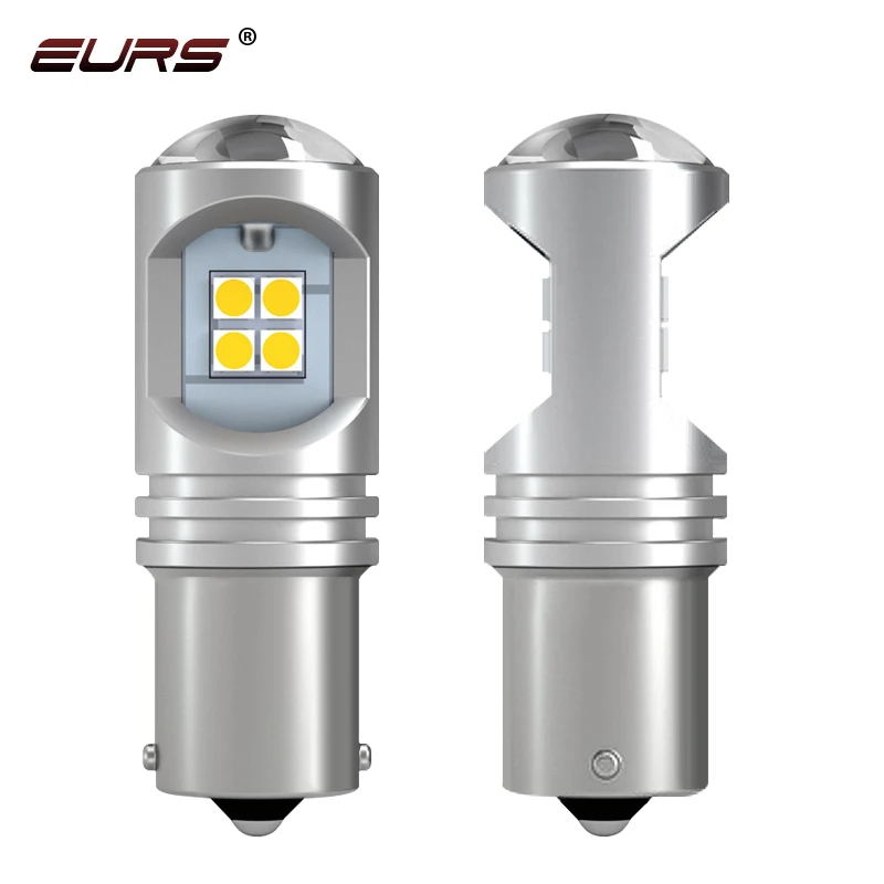 1pcs 1156 BA15S P21W LED 1157 PY21W BAY15D LED canbus Car Light T20 7440 7443 3030SMD Auto Tail Brake Light Reverse Bulb 12V 24V