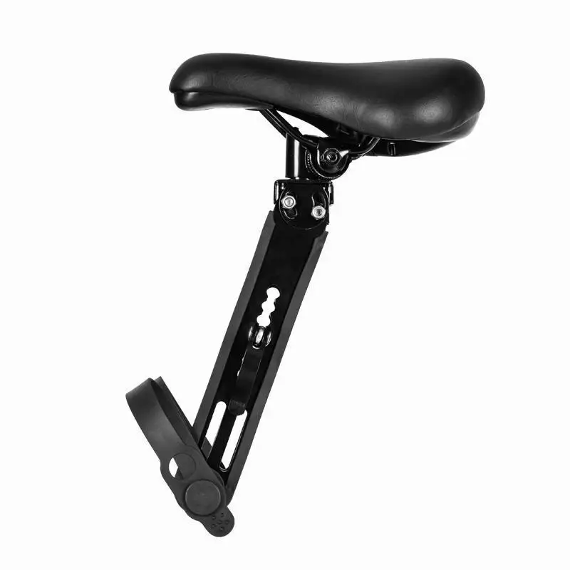 Front Mounted Child MTB Bike Seat Cycling Comfortable PU Leather Soft Baby Seat Mountain Bicycle Frame Quick Release Kids Saddle