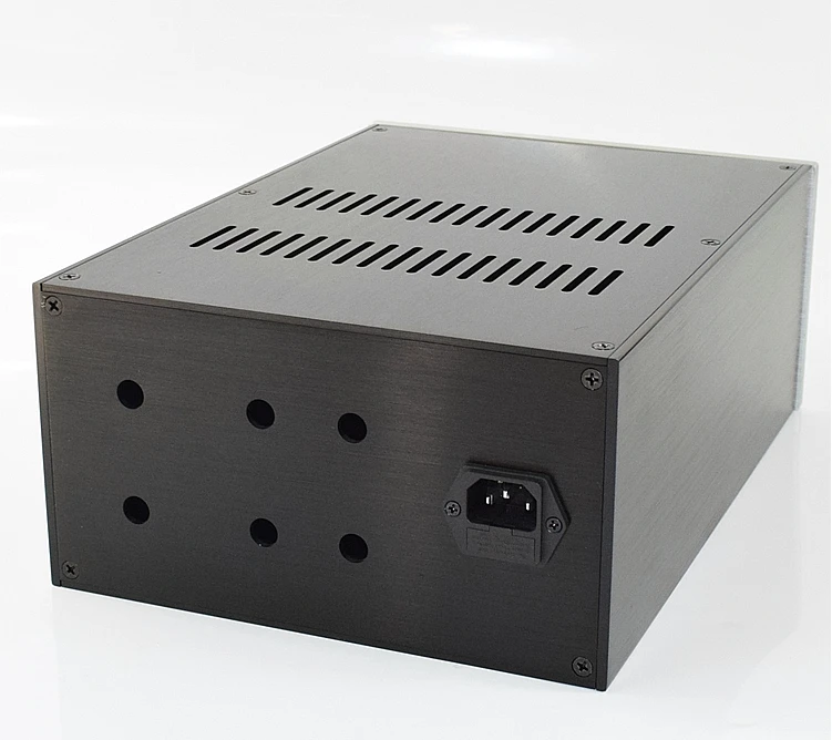 WA124 DIY all aluminum alloy shell pure rear stage chassis 300*220*120MM preamp / power / decoding box case