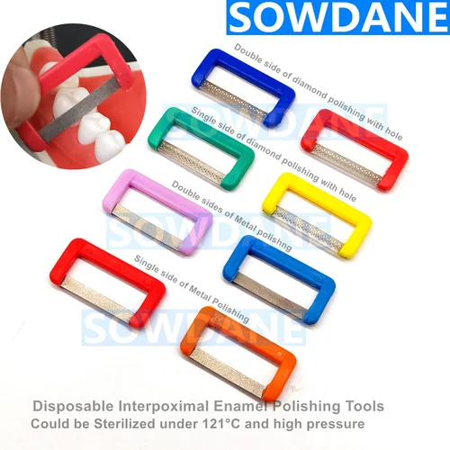 Imagen 2 del producto Tratamiento de reducción de esmalte interproximal de ortodoncia Dental, herramienta de Material de pulido de reducción de esmalte, blanqueamiento Dental