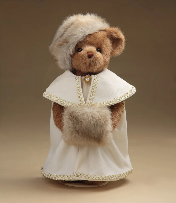 noblewoman Teddy Bear Military Uniform bear Joint movable soft toy Plush Bear Stuffed Animals Children birthday toy Home Decor