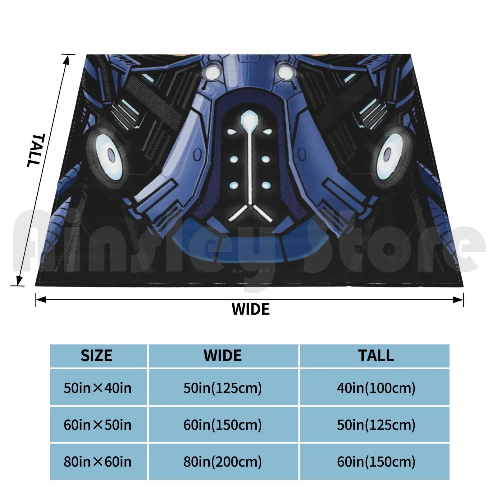 Sub-Zero Mortal Kombat Face Blanket For Sofa Bed Travel Mortal Kombat Sub Zero Test Your Might