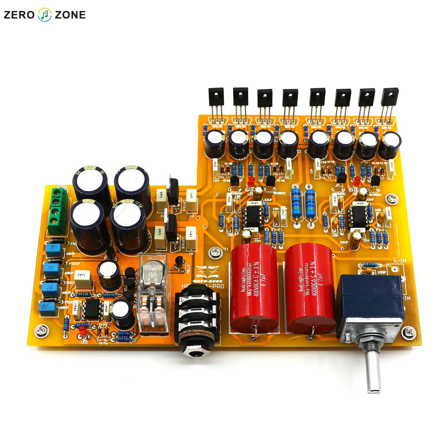 

Classic Reproduction HD-8-A1-PRO (third-generation Beyer A1 Parallel Tube Version) Headphone Amplifier-finished Board